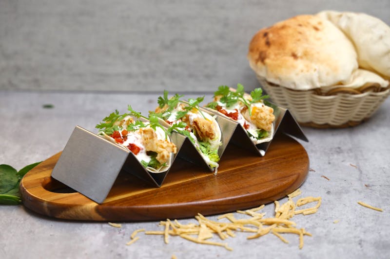 Veggie Bean and Cheese Taco — vegetarian taco option