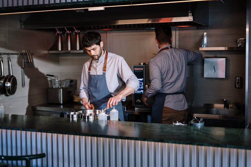 Cabana Taco team preparing fresh tacocabana dishes in the kitchen