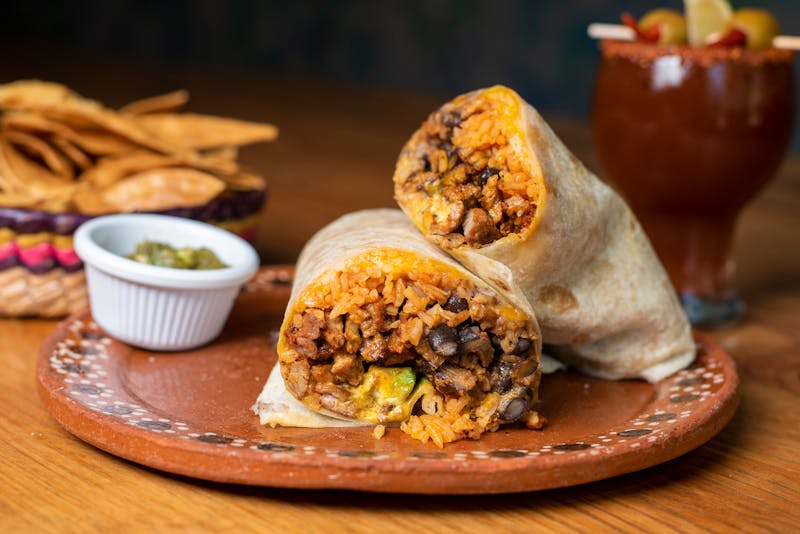 Al Pastor Taco with pineapple and marinated pork