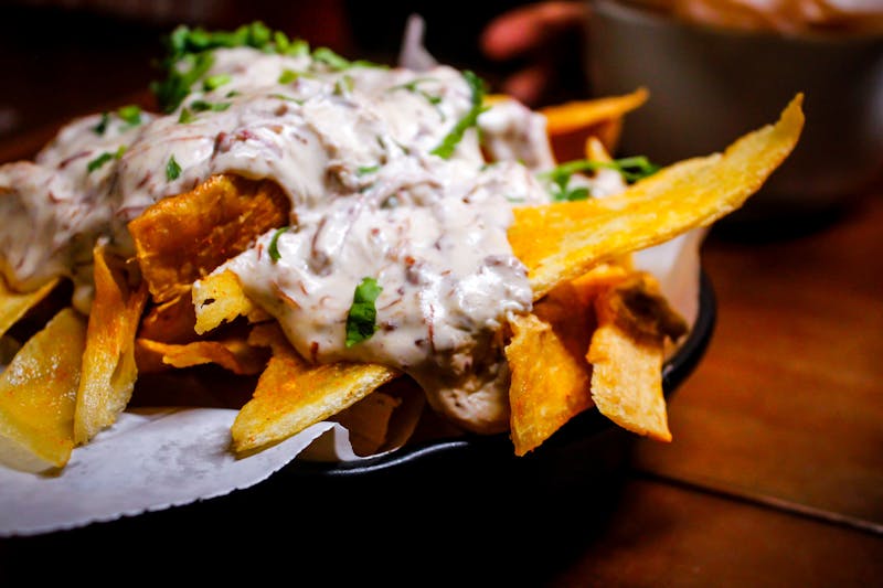 Chicken Cabana Taco with grilled chicken and avocado crema